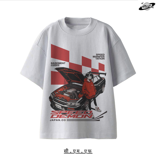 Speed Manifestation: Oversized T-shrit