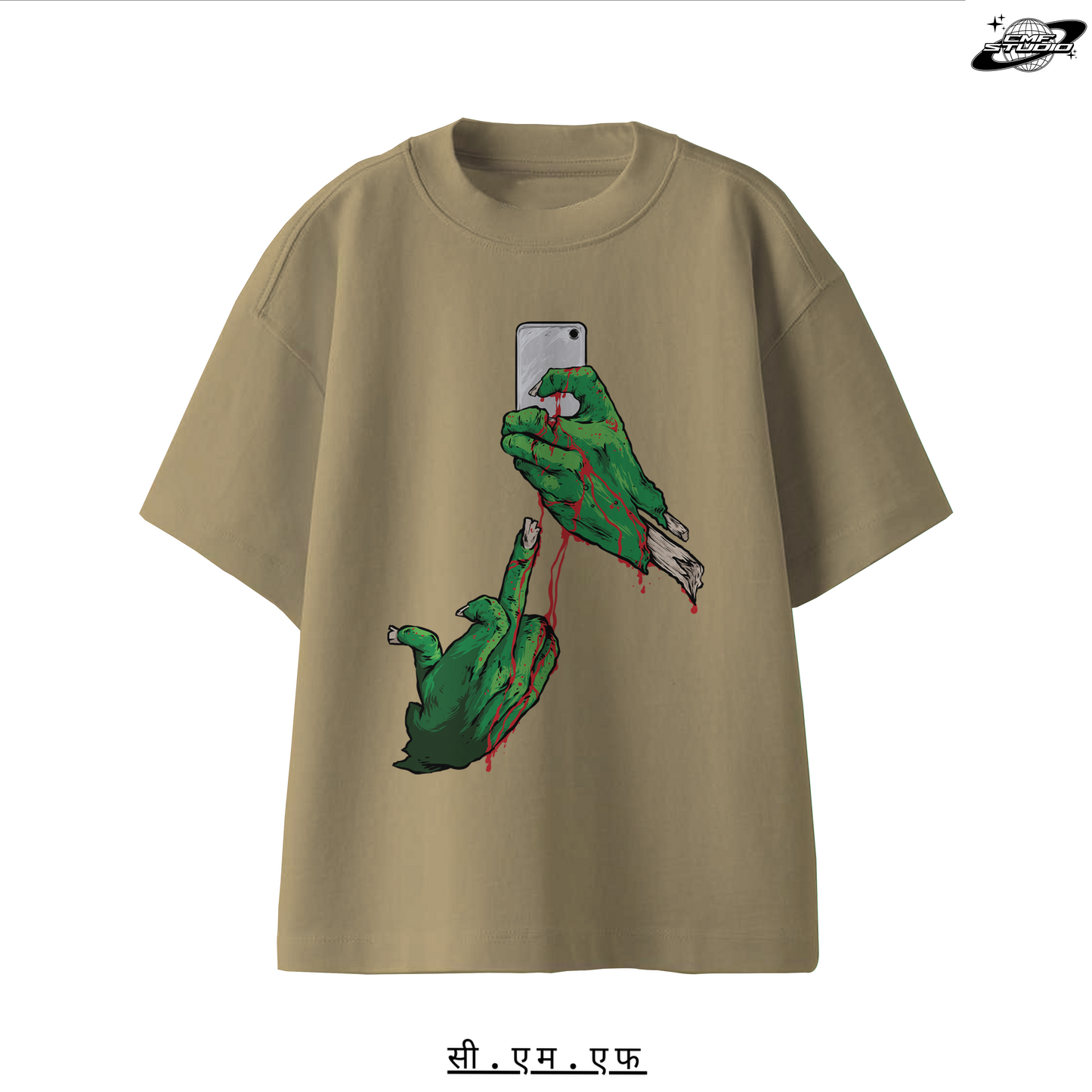 Undead Snap: Oversized T-shirt